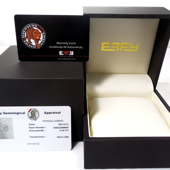 Panther Diamond White Dial Unisex Watch main image 4